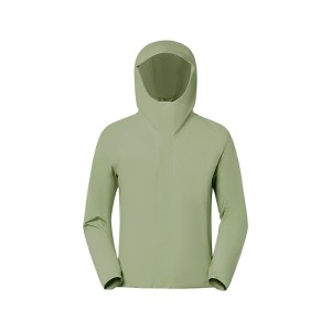 Windproof, waterproof and stain-proof hooded hardshell jacket with velvet soft-shell jacket outdoor camping climbing clothing