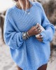 Winter new product knit sweater loose oversized sweater jacket